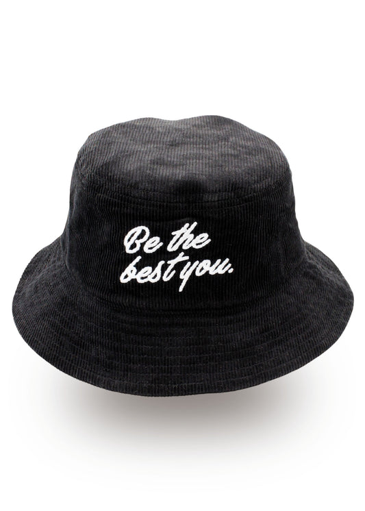 'Be The Best You' Bucket Hat - Black