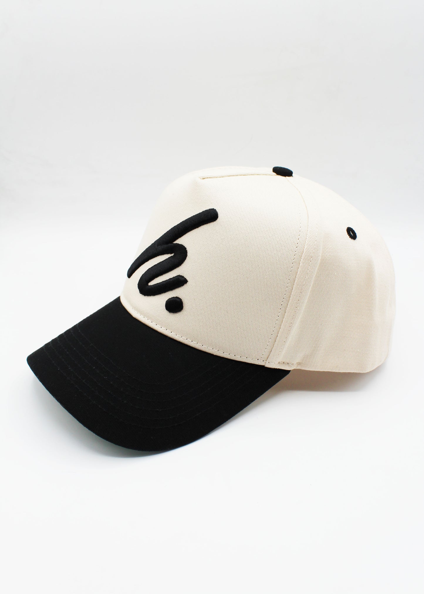 Script Logo Cap - Black