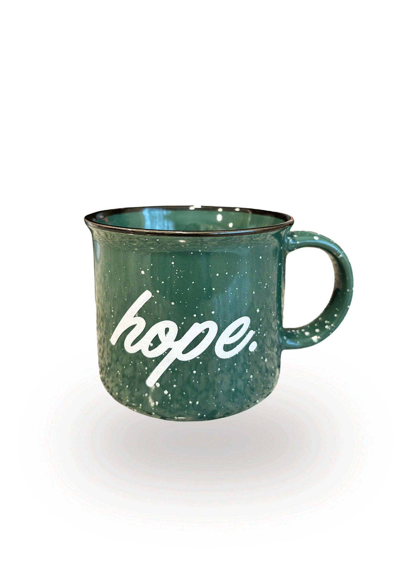 15 oz. Ceramic Hope Mug - Green