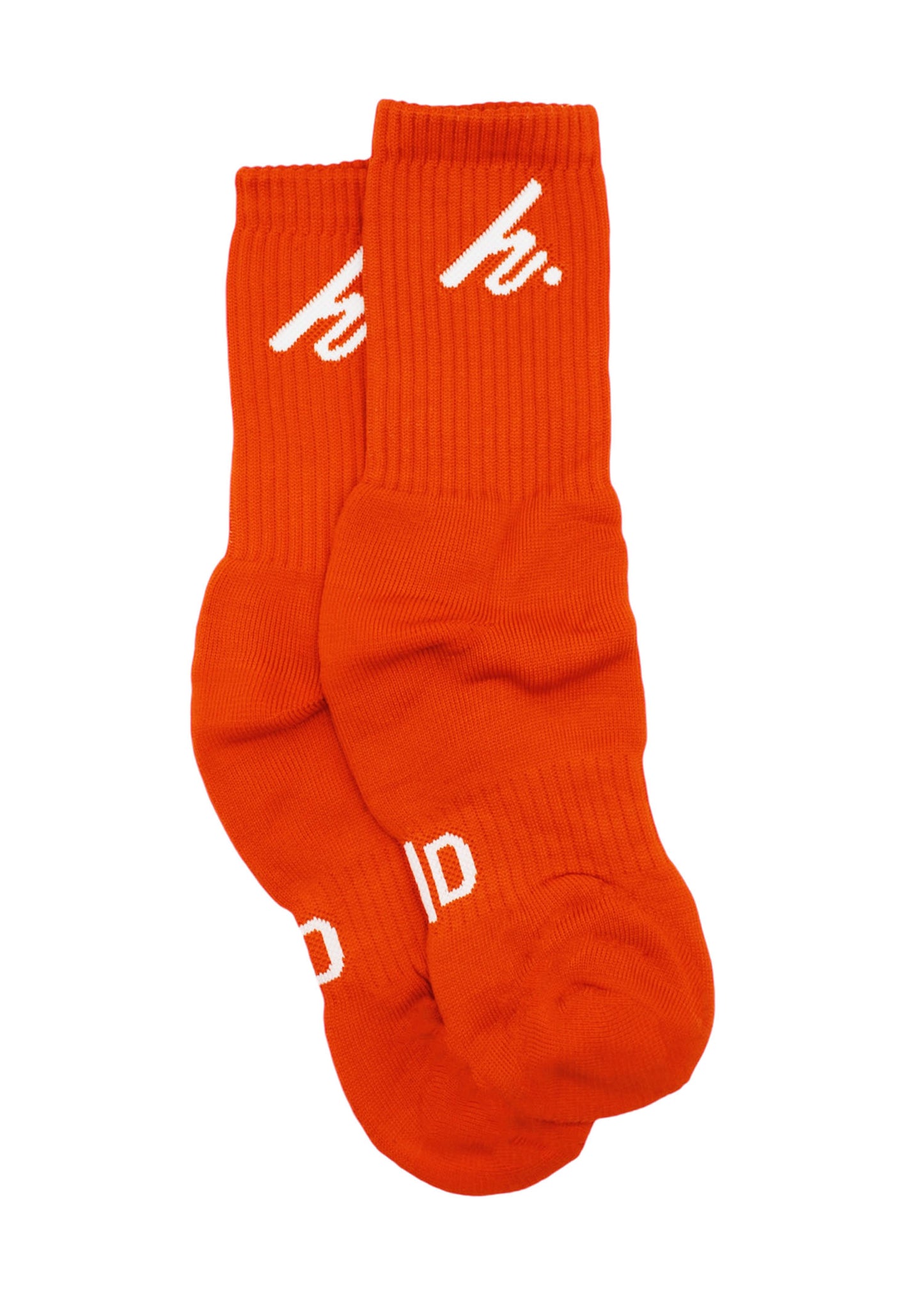 Script Logo Sock - Orange