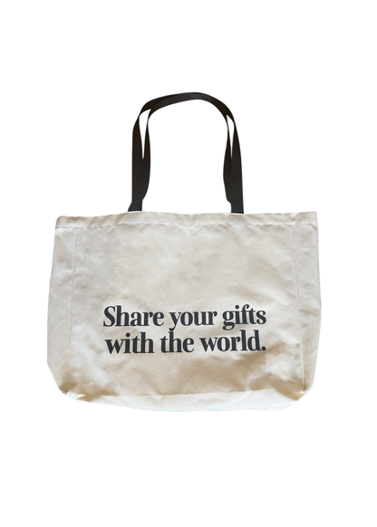 Share Your Gifts XL Tote Bag